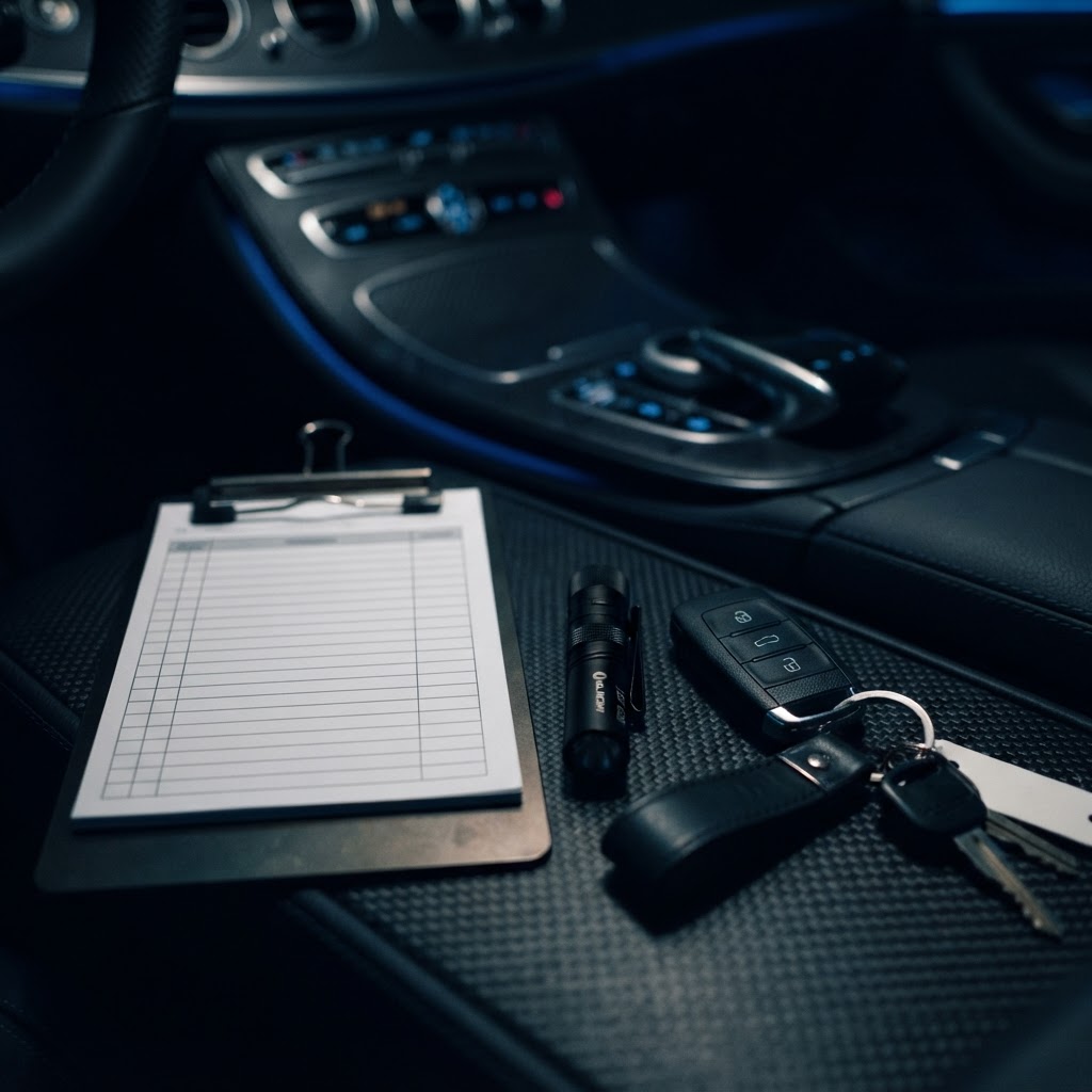 Pre-MOT Checklist UK