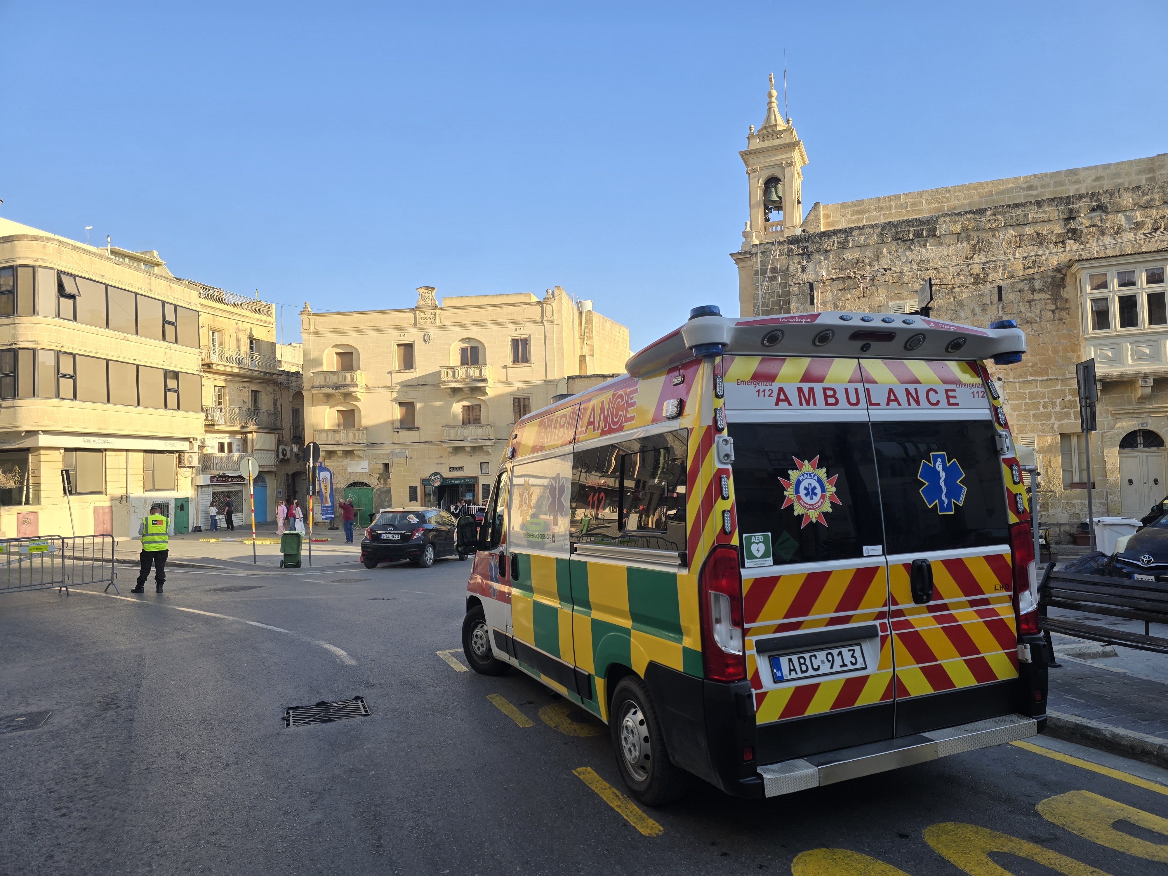 Ambulance crew