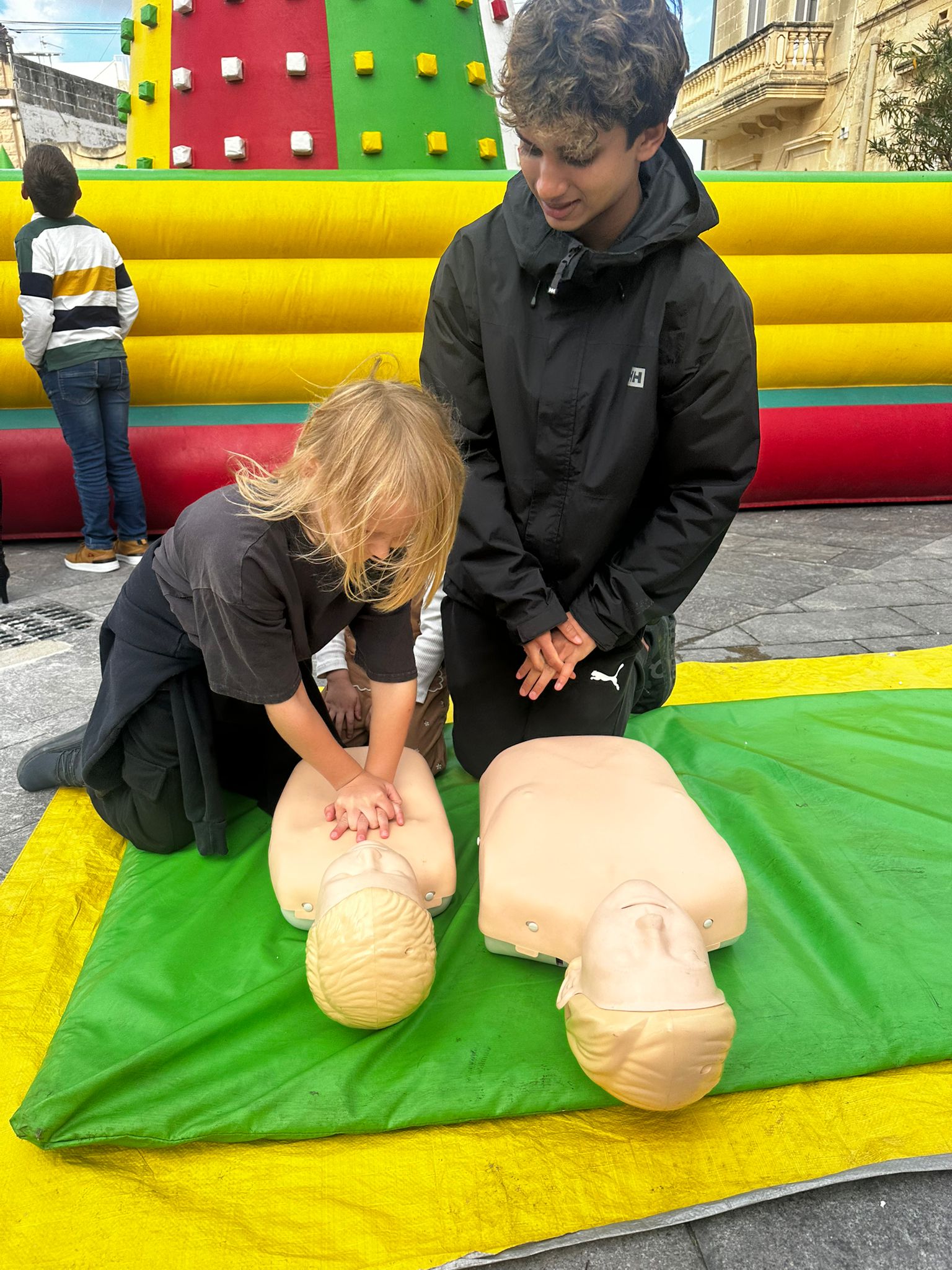 Junior Cadets first aid