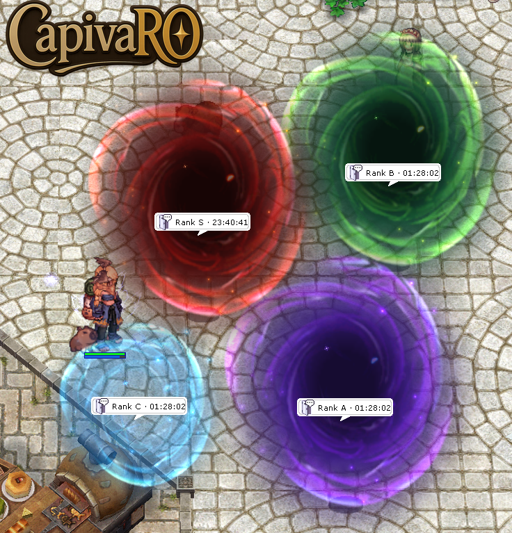 CapivaRO — screenshot 1 do servidor Ragnarok Online