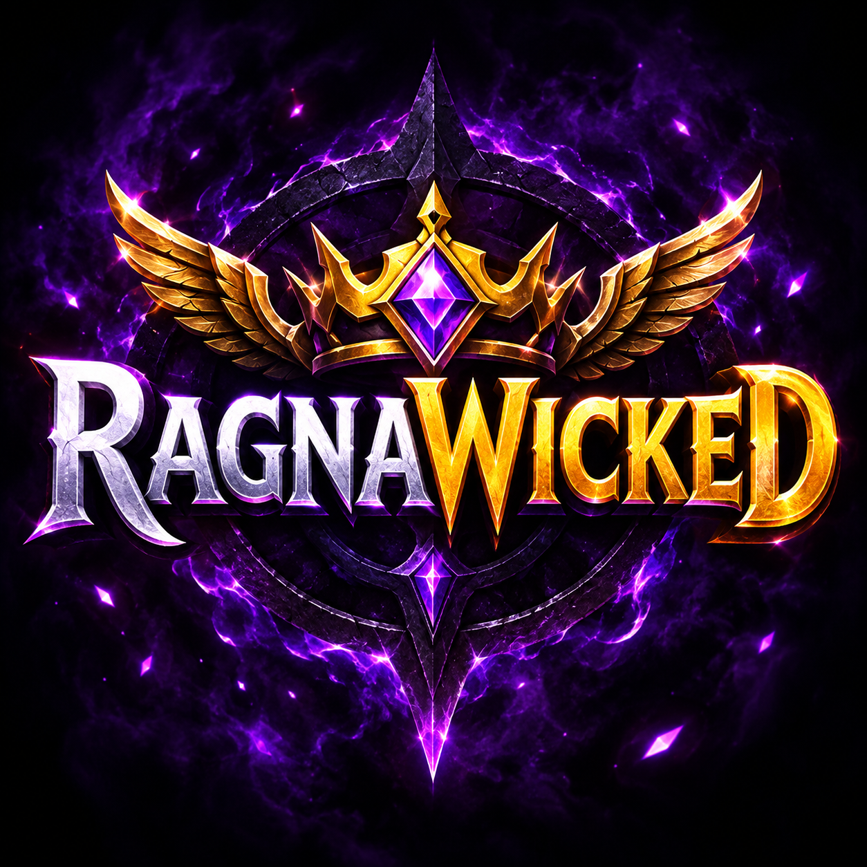 Logo do servidor RagnaWickeD de Ragnarok Online