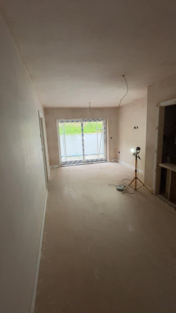 Gable end rendering and plastering Cornwall