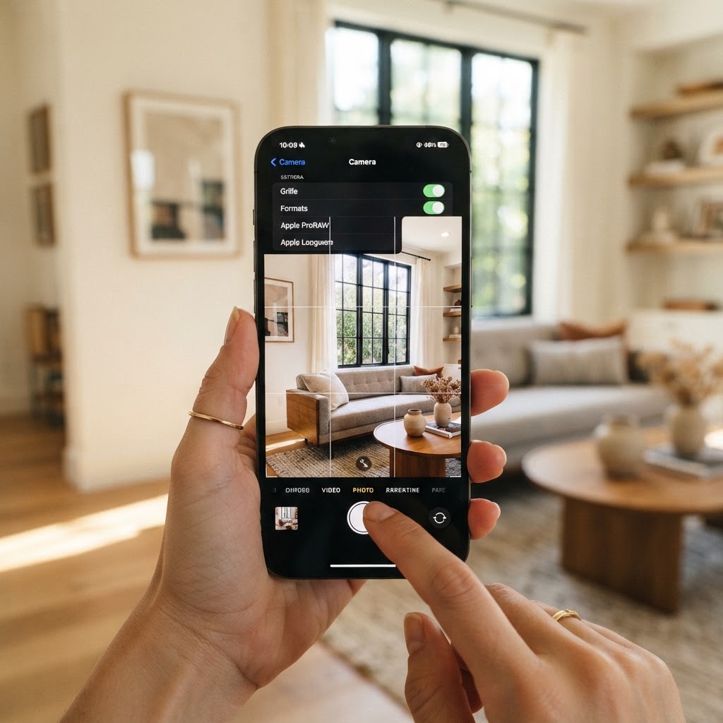Best Phone Camera Settings for Real Estate Photos