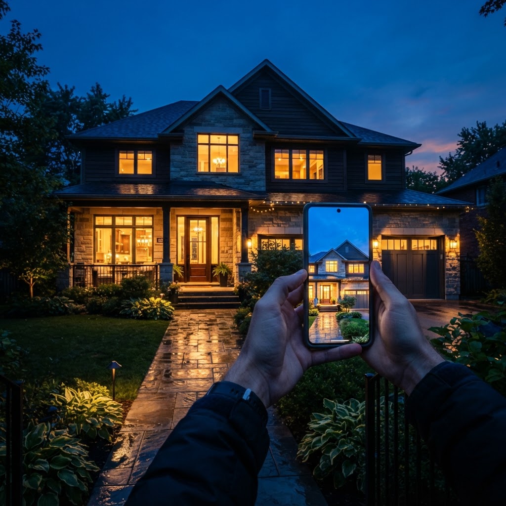 How to Shoot Exterior and Twilight Shots on a Phone