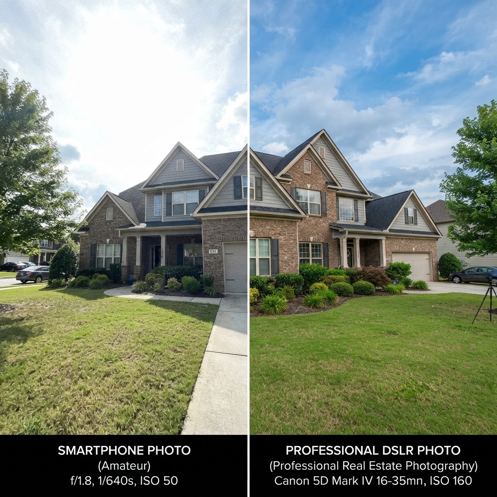 DIY Listing Photos vs. Hiring a Pro: The Real Cost