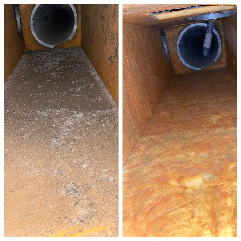 Duct Floor Deep Clean