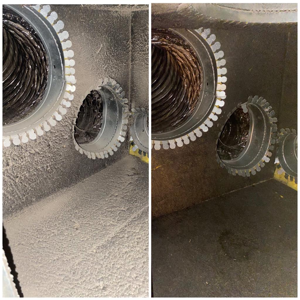 HVAC Connections — Before & After