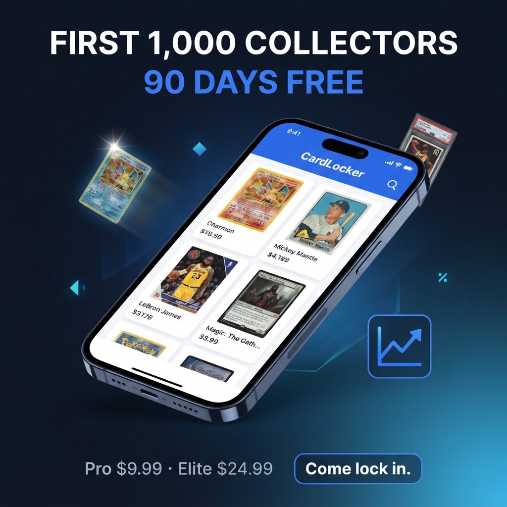 CardLocker ad — Launch Promo — 90 Days Free