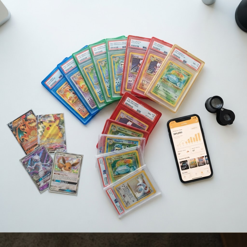 CardLocker ad — The Graded Rainbow