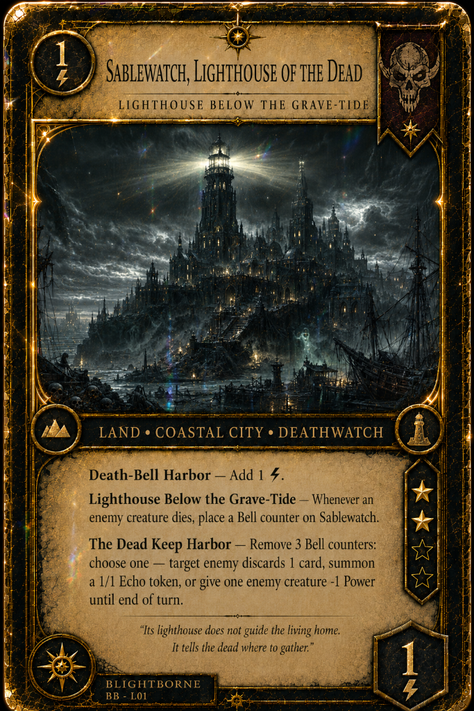 Sablewatch, Lighthouse of the Dead