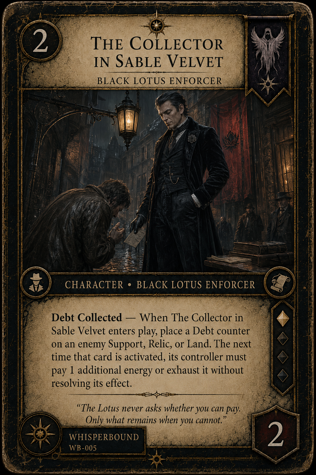 The Collector in Sable Velvet