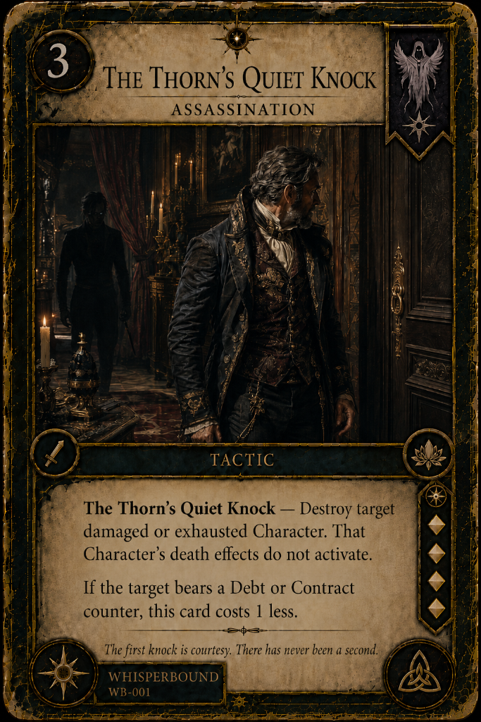 The Thorn's Quiet Knock