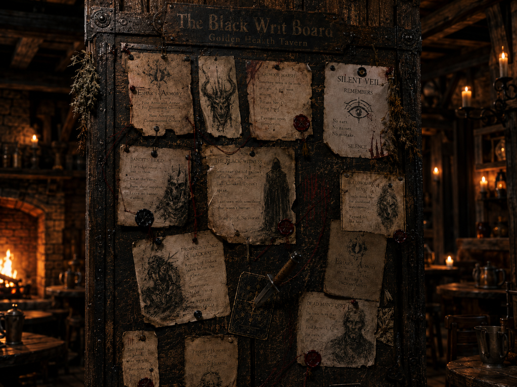 The Black Writ Board