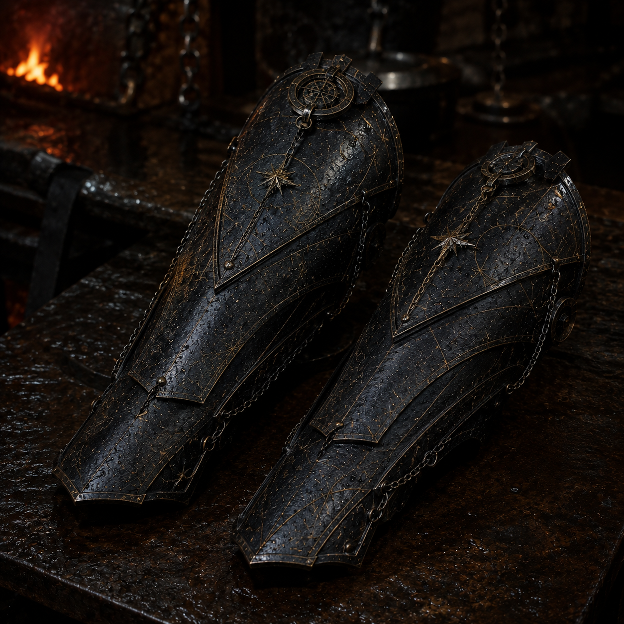 Hanged-Star Bracers