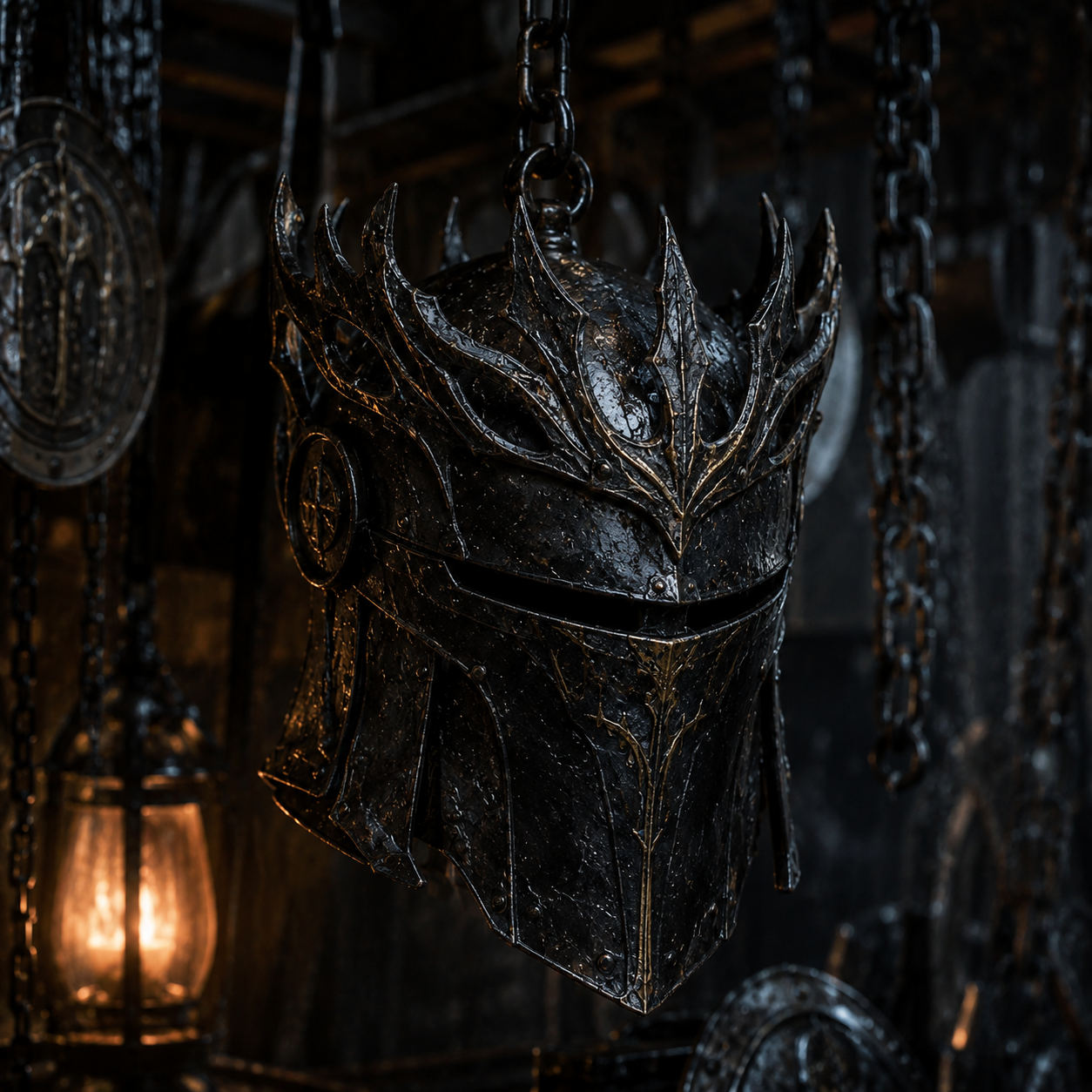 The Nine-Thorn Crown-Helm