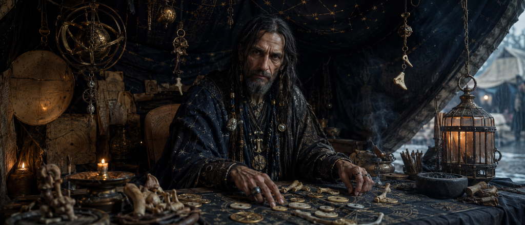 Benos' divination tools