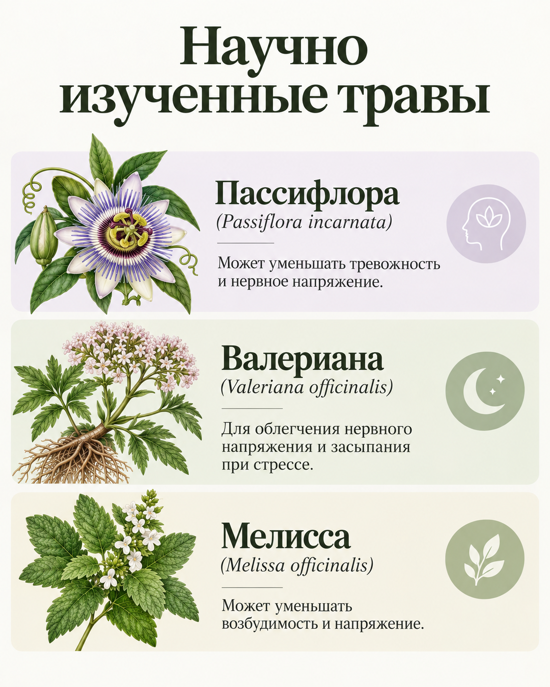 Научно изученные травы для нервной системы