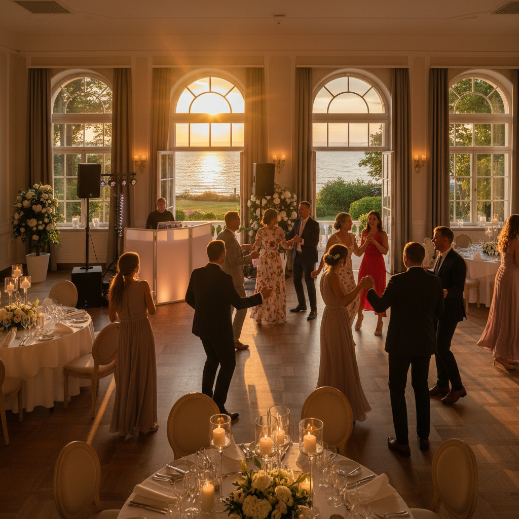 Romantische Hochzeit im Inselhof Zempin auf Usedom – DJ Fischer Spezial, Hochzeits-DJ & Fotograf auf Usedom