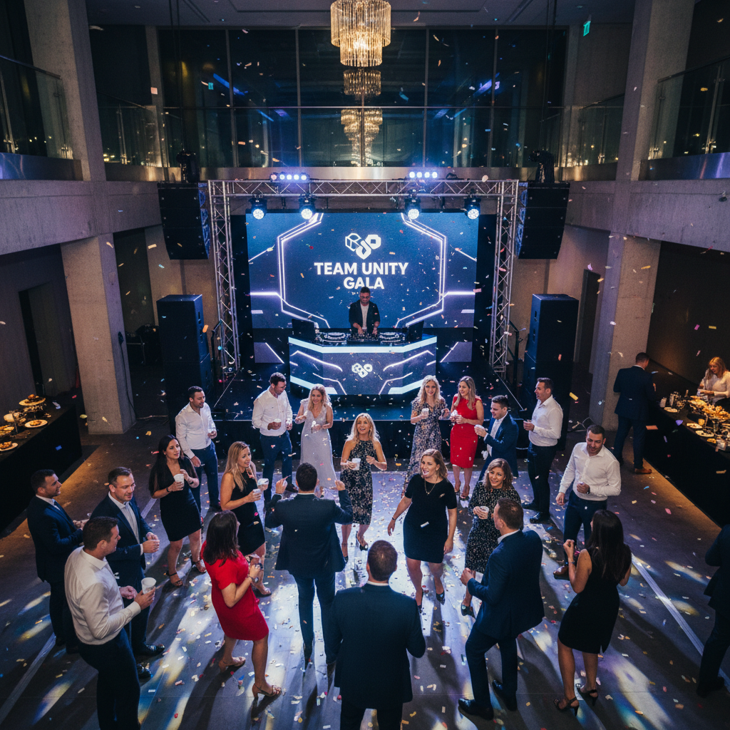 Betriebsfeier DJ – Teambuilding Event mit DJ und Mitarbeiter-Team