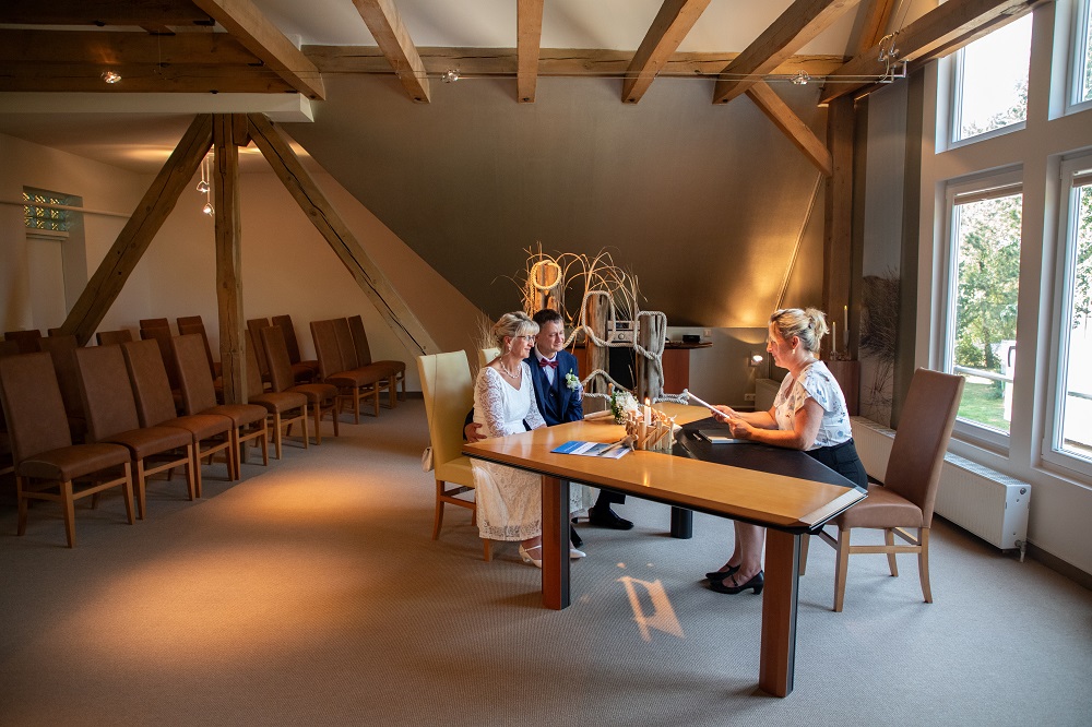 Standesamtliche Trauung im Haus des Gastes Zingst