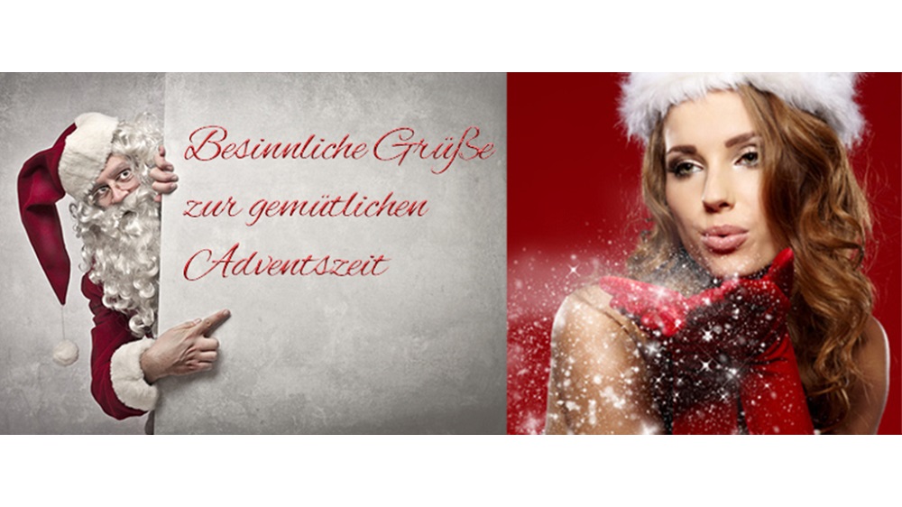 Weihnachtliche Grüße zur Adventszeit