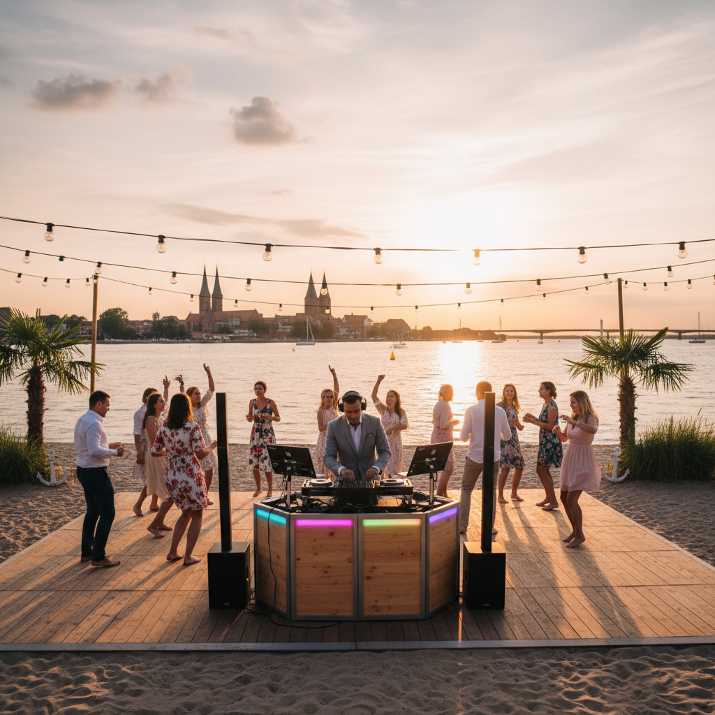 Romantische Hochzeit im Strandhaus Altefähr auf Rügen – Heiraten am Strelasund
