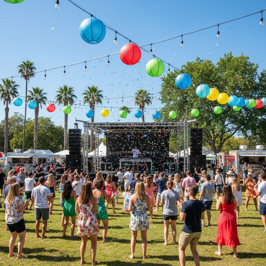 DJ Betriebsfeier Sommer – Outdoor Firmenfeier mit professionellem Sound