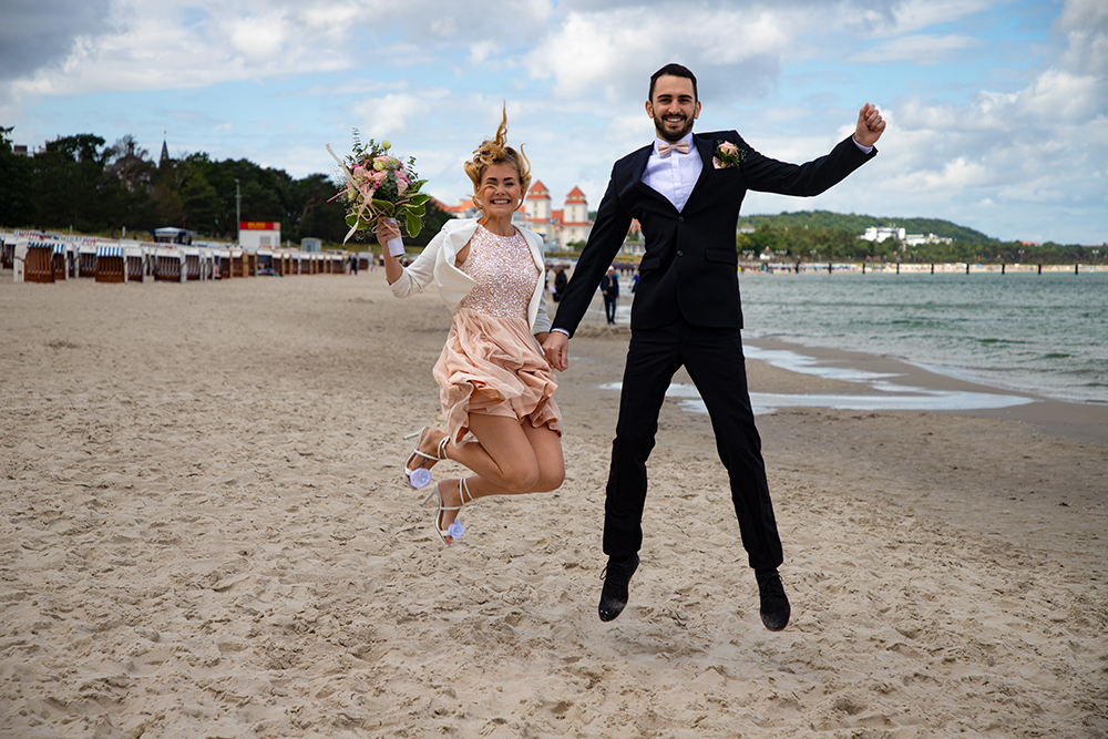 Hochzeitsfotograf Binz Karl-Heinz Fischer – Fotograf Hochzeit Binz Rügen Standesamt Müther Turm