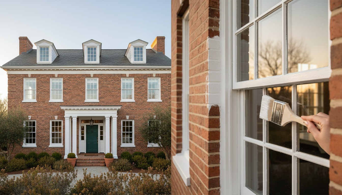 EXTERIOR PAINTING — Bricks n Bristles Metro Detroit masonry