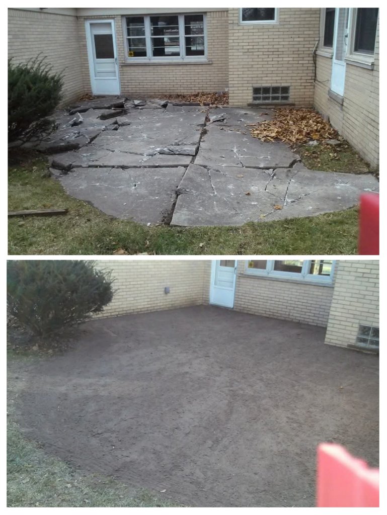 PORCH REBUILD & REPAIR — Bricks n Bristles Metro Detroit masonry