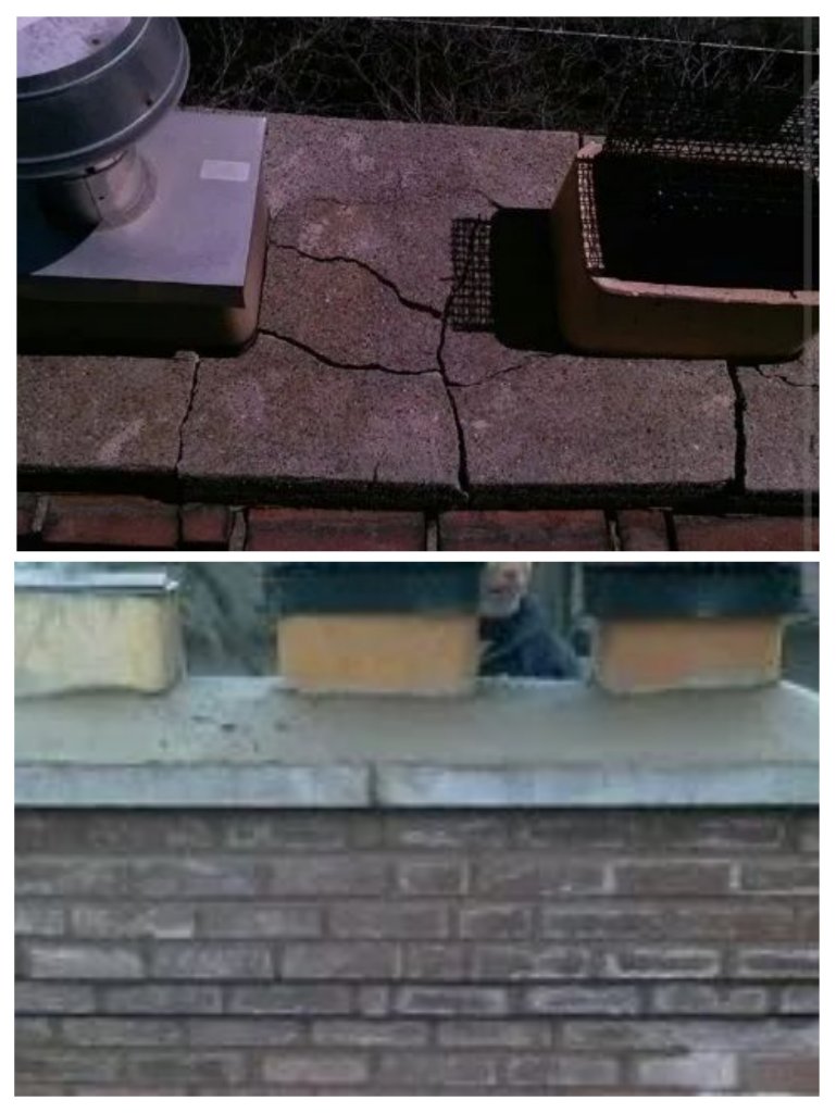 Old concrete porch demolished and replaced with fresh poured steps and landing — porch rebuild