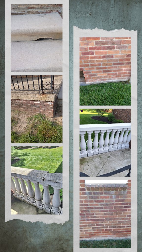 BRICK & PRECAST STEPS — Bricks n Bristles Metro Detroit masonry