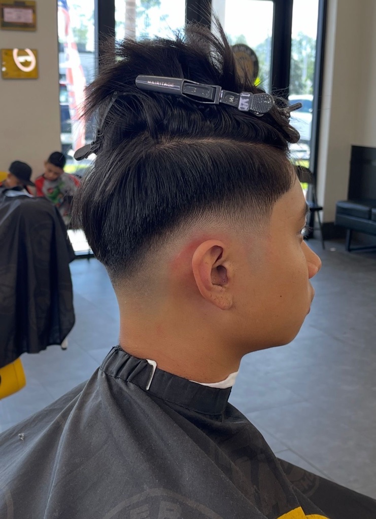 Kids slick back