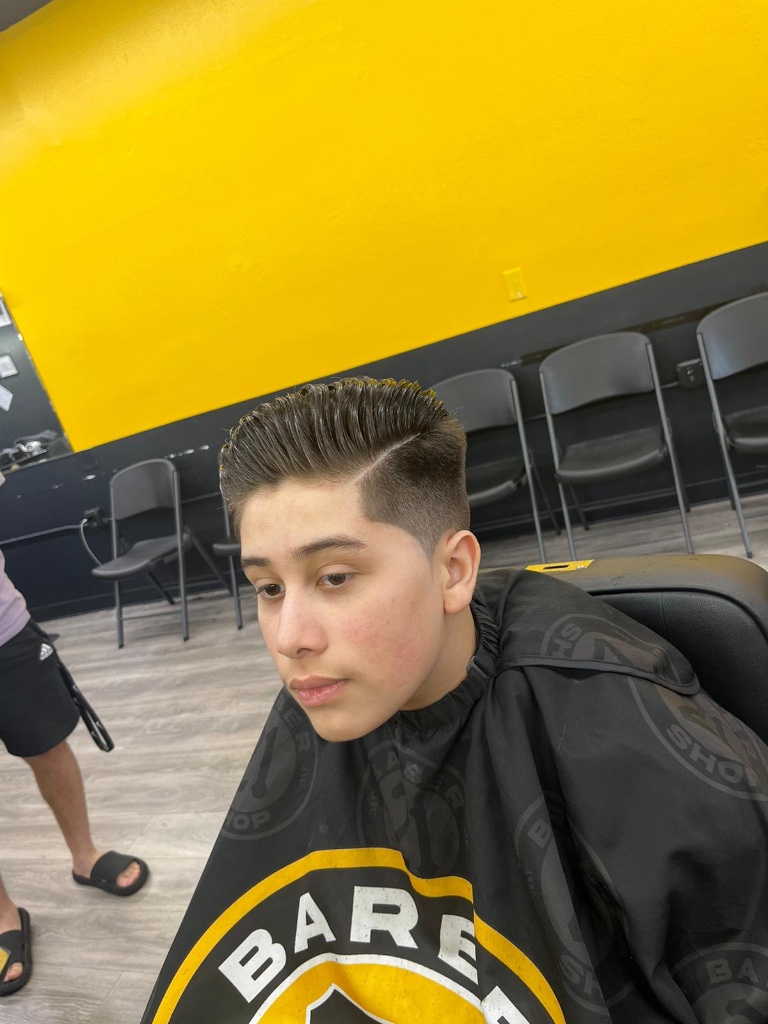 Classic fade with part