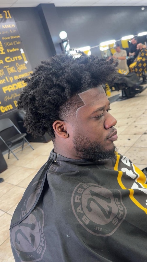 Kids braids with skin fade