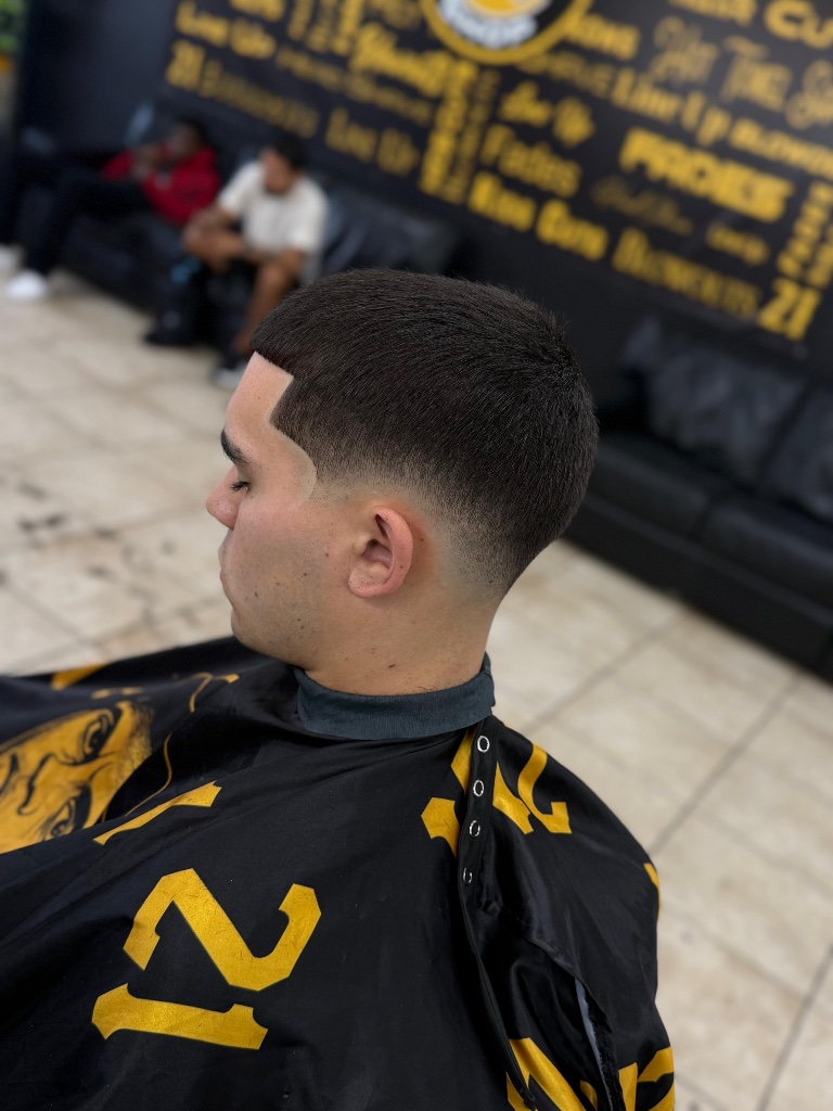 Kids bowl cut fade
