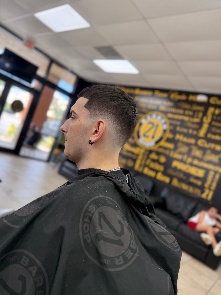 French crop skin fade