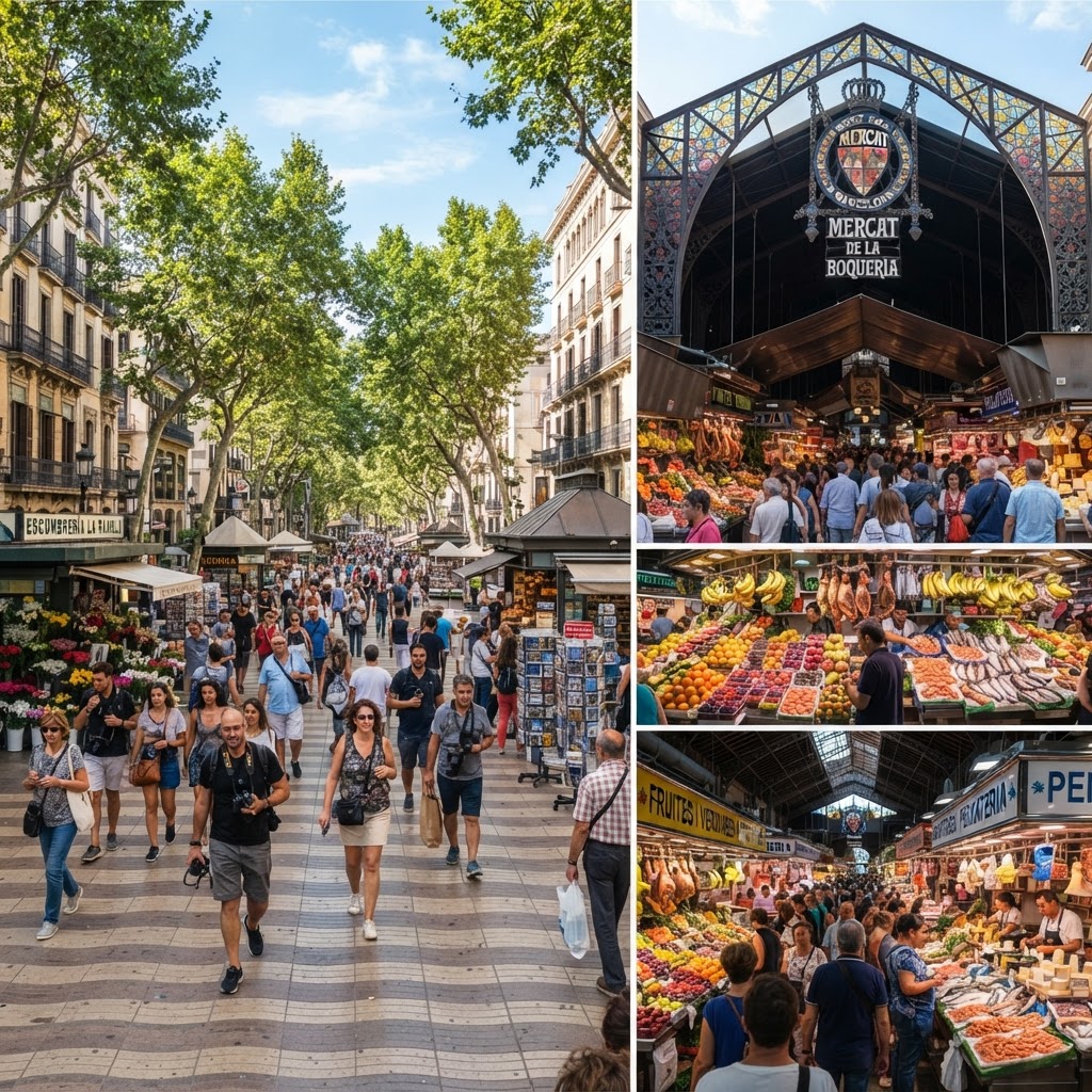 La Rambla & La Boqueria