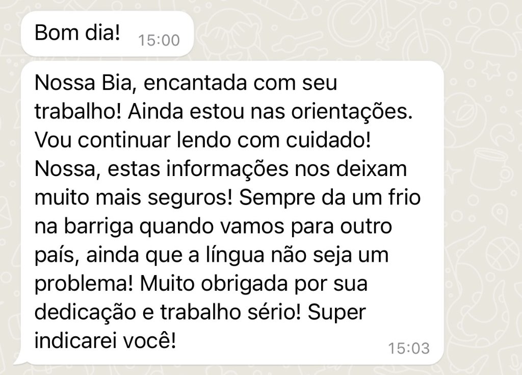 Feedback do cliente 6
