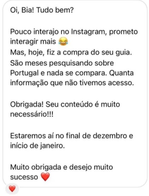 Feedback do cliente 1