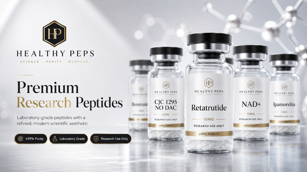 Healthy Peps Premium Research Peptides — Canada
