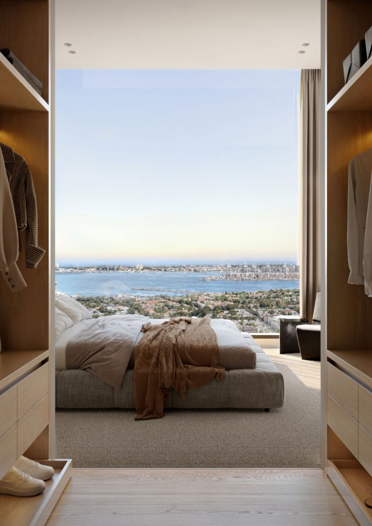 Dressing room to the water
