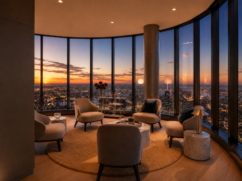 Sky Penthouse interiors