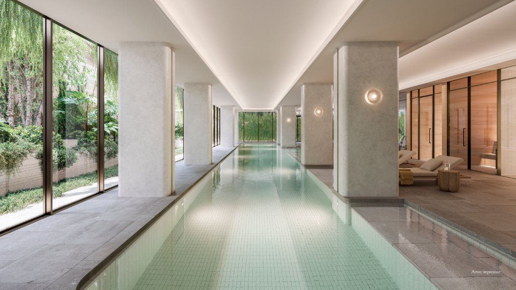 25-metre heated lap pool