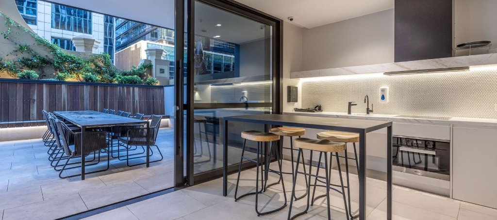 Collins Terrace · gourmet kitchen