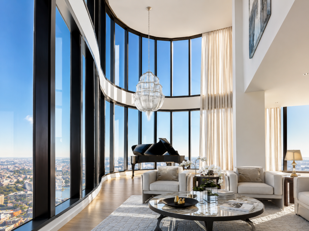 Double-Height Grand Room