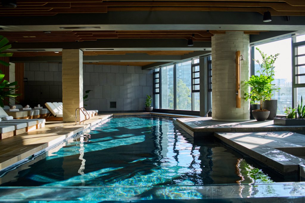 Pool & sauna retreat