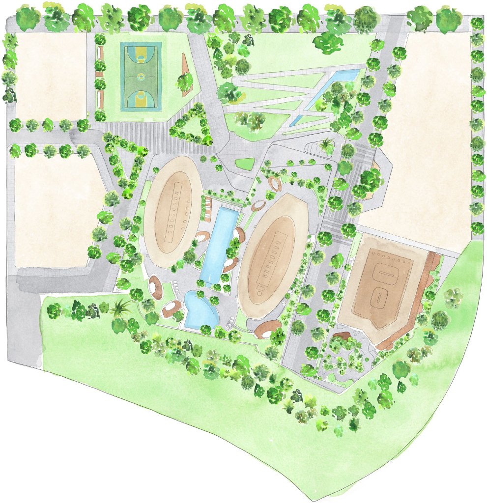 Aura Melbourne Square Masterplan