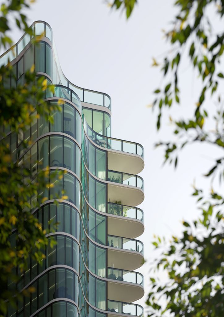Curved Glass Form