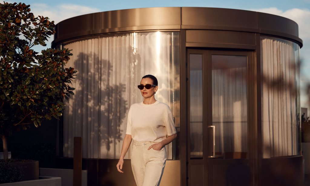 Rooftop dining pavilions